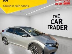 Silver Used 2014 Honda Civic SR Hatchback | £5,988 (Good price)