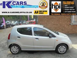 Silver Used 2013 Suzuki Alto Hatchback | £4,295 (A bit pricey)
