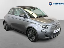 Grey Used 2021 Fiat 500e Icon Cabriolet | £14,599 (Fair price)