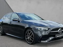 Metallic paintwork graphite grey Used 2024 Mercedes C200 AMG Line Premium Plus Sedan | £37,072