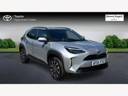 Silver Used 2024 Toyota Yaris Hybrid Design Hatchback | £23,995 (Expensive)