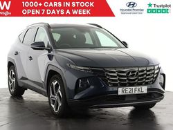 Blue Used 2021 Hyundai Tucson Premium SUV | £19,299 (Good price)