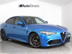 Blue Used 2022 Alfa Romeo Giulia Quadrifoglio Sedan | £48,995