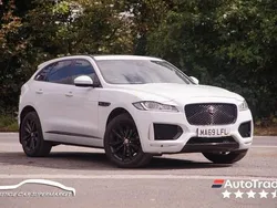 White Used 2020 Jaguar F-Pace Chequered Flag SUV | £20,599 (Good price)