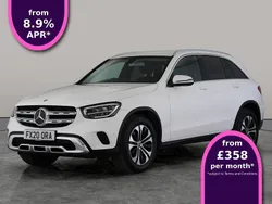 White Used 2020 Mercedes GLC220 SUV | £23,387 (Good price)