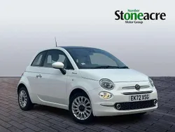 White Used 2022 Fiat 500 Dolcevita Hatchback | £9,495 (Fair price)