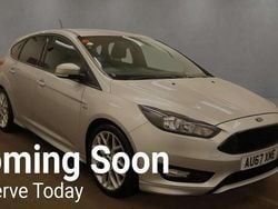 Silver Used 2017 Ford Focus ST-Line Hatchback | £6,495 (Good price)