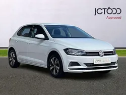White Used 2018 VW Polo SE Hatchback | £9,200 (Fair price)