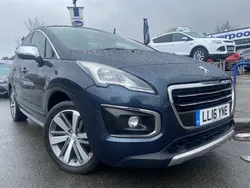 Blue Used 2016 Peugeot 3008 Allure Hatchback | £8,477 (Good price)