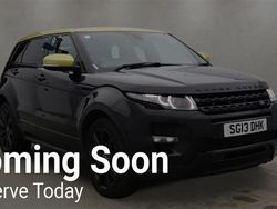 Black Used 2013 Land Rover Range Rover evoque SUV | £11,990 (Fair price)