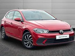 Red Used 2022 VW Polo Life Hatchback | £13,995 (Fair price)