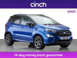 Blue Used 2019 Ford Ecosport ST-Line SUV | £11,789 (Fair price)