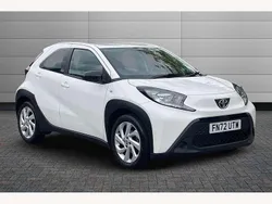 White Used 2022 Toyota Aygo PURE Hatchback | £10,691 (Fair price)