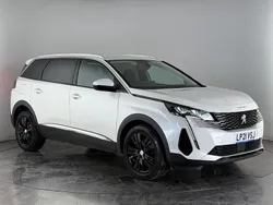 White Used 2021 Peugeot 5008 Allure Premium MPV | £20,050 (Fair price)