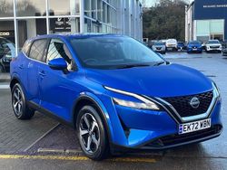 Blue Used 2022 Nissan Qashqai N-Connecta SUV | £16,995 (Fair price)