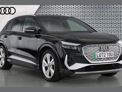 Black Used 2022 Audi Q4 e-tron S-Line SUV | £25,795 (Expensive)