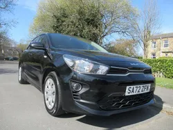 Black Used 2022 Kia Rio 2 Hatchback | £6,295 (Fair price)