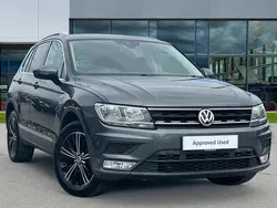 Indium grey metallic Used 2017 VW Tiguan SE SUV | £14,542 (Good price)