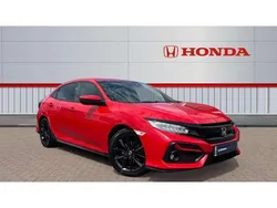 Red Used 2020 Honda Civic Sport Hatchback | £16,965 (Fair price)