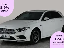 White Used 2021 Mercedes A250 AMG line Hatchback | £17,308 (Good price)