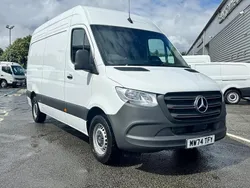 White New 2024 Mercedes Sprinter Van | £34,950 (A bit pricey)