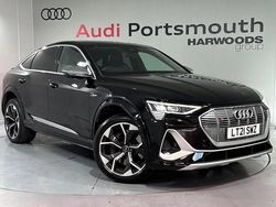 Black Used 2021 Audi e-tron Sportback Comfort SUV | £29,290 (Super price)
