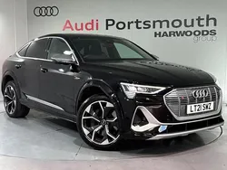 Black Used 2021 Audi e-tron Sportback Comfort SUV | £29,290 (Super price)