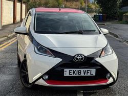 White Used 2018 Toyota Aygo x-press Hatchback | £10,400 (Fair price)