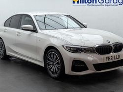 White Used 2021 BMW 330e M Sport Sedan | £18,950 (Fair price)