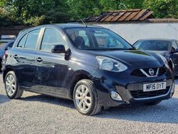 Black Used 2015 Nissan Micra Acenta Hatchback | £5,595 (Fair price)