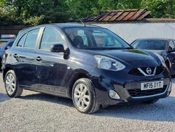Black Used 2015 Nissan Micra Acenta Hatchback | £5,595 (Fair price)