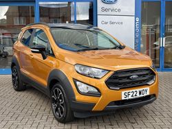 Yellow Used 2022 Ford Ecosport Active SUV | £12,245 (Fair price)