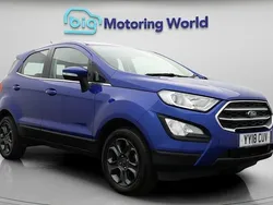 Used 2019 Ford Ecosport Zetec SUV | £9,600 (Good price)