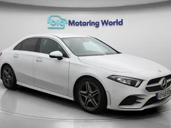 White Used 2019 Mercedes A200 AMG line Sedan | £17,000 (Fair price)