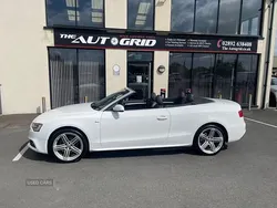 White Used 2013 Audi A5 Cabriolet S-Line Cabriolet | £6,895 (Fair price)