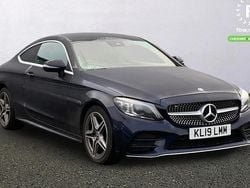 Blue Used 2019 Mercedes C300 Active Coupe | £18,399 (Fair price)