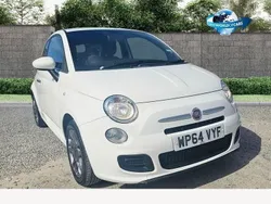 White Used 2014 Fiat 500 S Hatchback | £3,225 (Fair price)