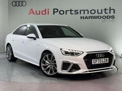 White Used 2024 Audi A4 S-Line Sedan | £27,190 (Fair price)