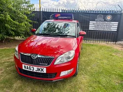 Red Used 2013 Skoda Fabia GreenLine Hatchback | £2,395 (Fair price)