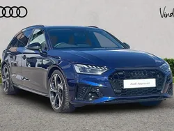 Blue Used 2023 Audi A4 Black Edition Estate | £28,900 (Fair price)