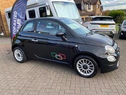 Black Used 2017 Fiat 500 Pop Star Hatchback | £6,500 (Fair price)