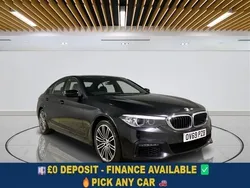 Black Used 2019 BMW 530e M Sport Sedan | £15,899 (Fair price)