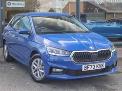Energy blue Used 2023 Skoda Fabia Comfort Hatchback | £14,442 (Fair price)