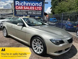 Silver Used 2008 BMW 630 Cabriolet Sport Line Cabriolet | £5,995