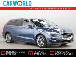 Blue Used 2021 Ford Mondeo Titanium Estate | £14,958 (A bit pricey)