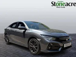 Grey Used 2021 Honda Civic EX Hatchback | £15,499 (Fair price)