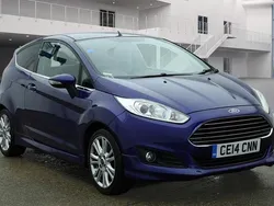 Blue Used 2014 Ford Fiesta Zetec Hatchback | £4,699 (Fair price)