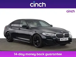 Black Used 2020 BMW 520 M Sport Sedan | £24,749 (Fair price)