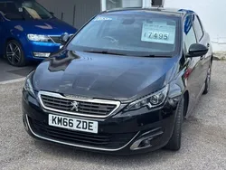 Black Used 2016 Peugeot 308 GT-line Hatchback | £7,499 (Fair price)