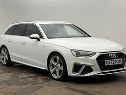 White Used 2023 Audi A4 S-Line Estate | £26,795 (Fair price)